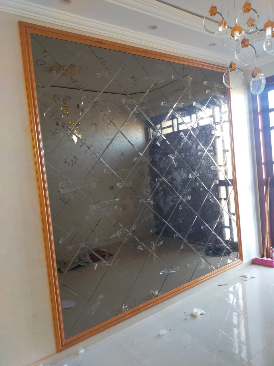 Habillage de miroir