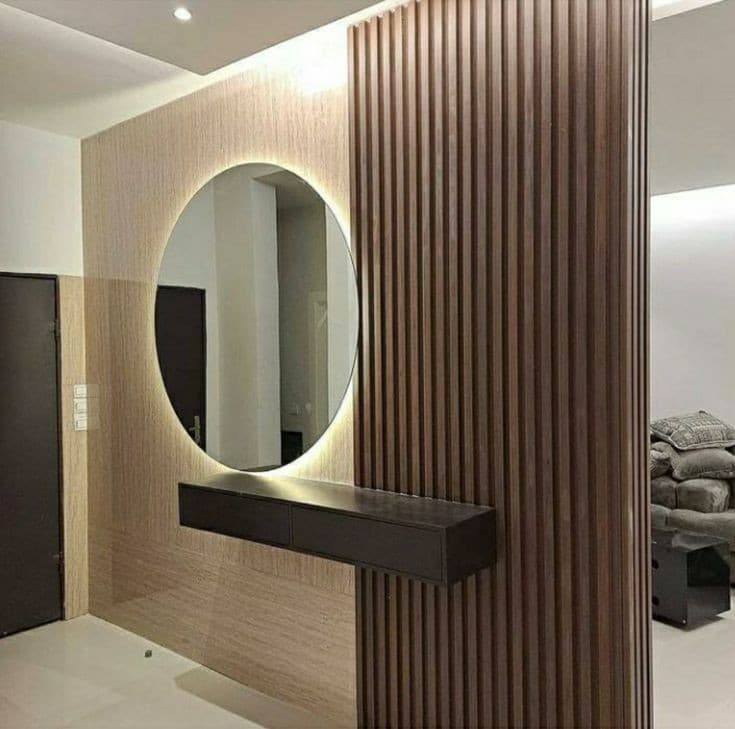 Entrée décorative