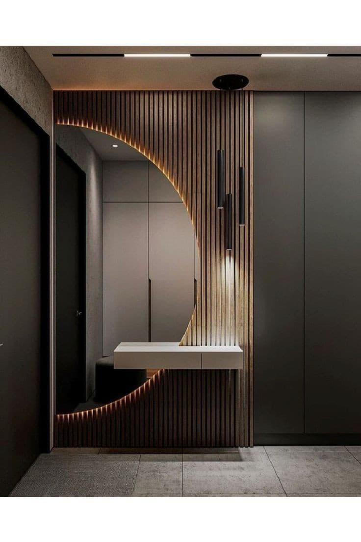 Entrée décorative